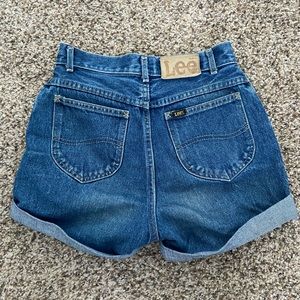 Lee High Rise Vintage Cut Off Shorts